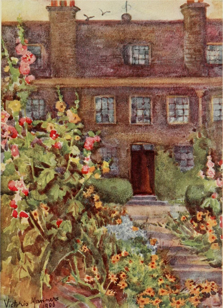 An illustration from London parks and gardens, 1907, leaf 384