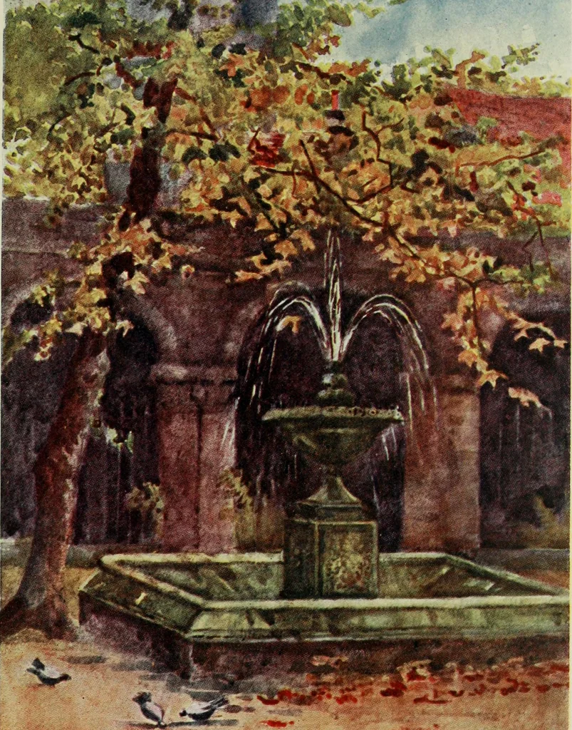 An illustration from London parks and gardens, 1907, leaf 392