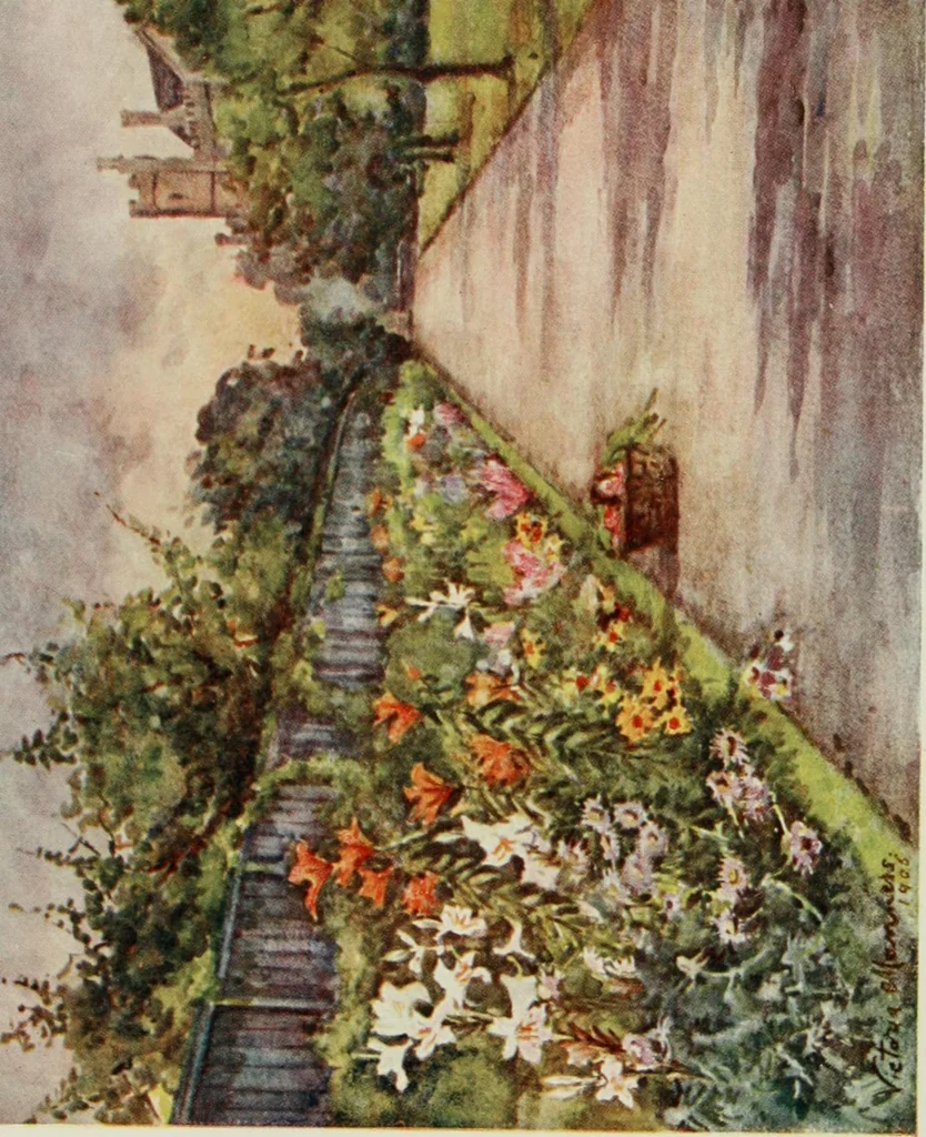 An illustration from London parks and gardens, 1907, leaf 400