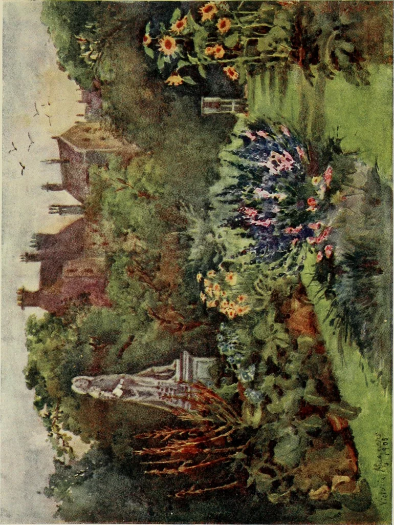 An illustration from London parks and gardens, 1907, leaf 426