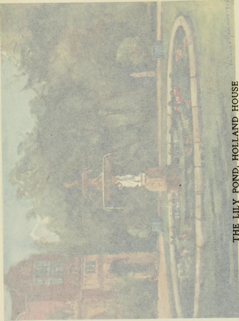 An illustration from London parks and gardens, 1907, leaf 448