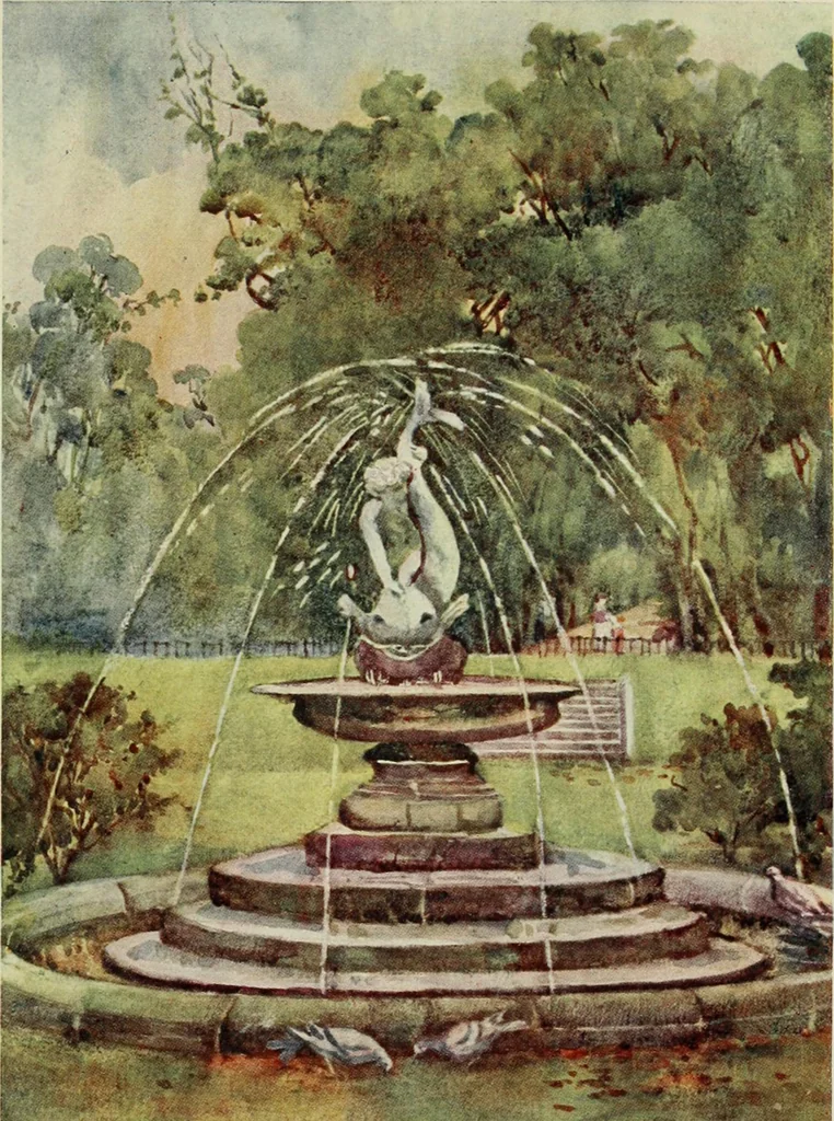 An illustration from London parks and gardens, 1907, leaf 60