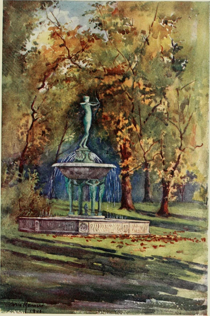 An illustration from London parks and gardens, 1907, leaf 84