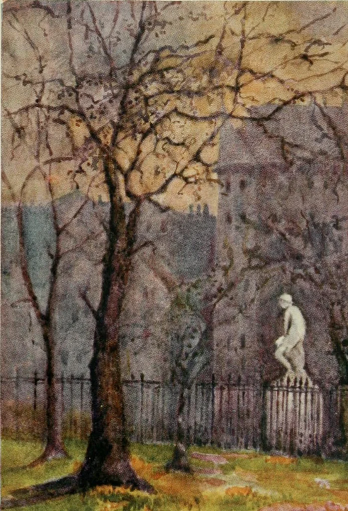 An illustration from London parks and gardens, 1907, leaf 98