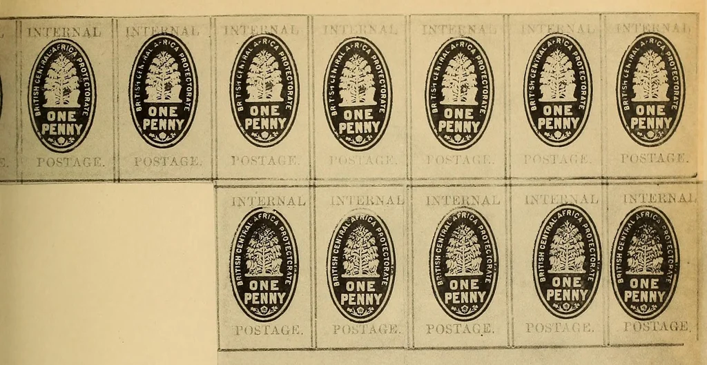 An illustration from The London philatelist, 1892, leaf 525