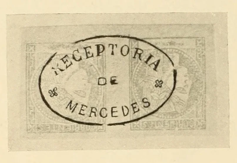 An illustration from The London philatelist, 1892, leaf 190