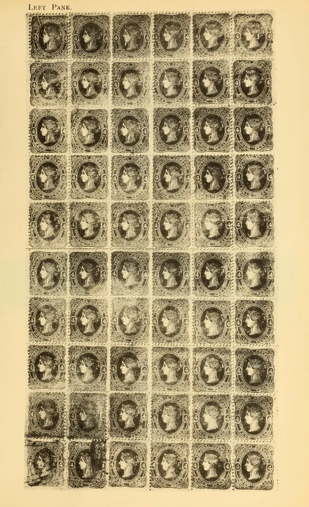 An illustration from The London philatelist, 1892, leaf 625