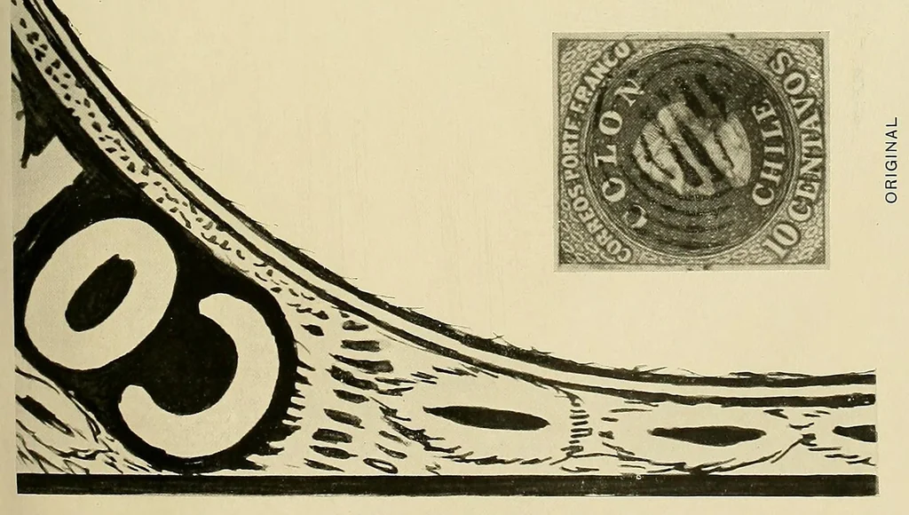 An illustration from The London philatelist, 1892, leaf 307