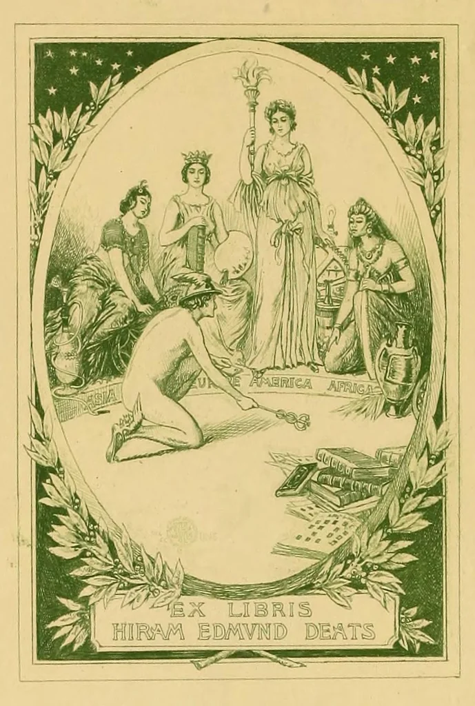An illustration from The London philatelist, 1892, leaf 2