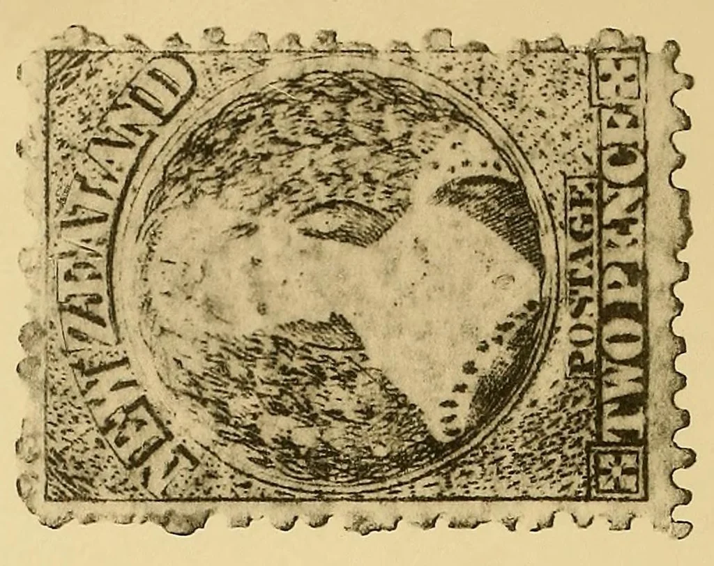 An illustration from The London philatelist, 1892, leaf 98