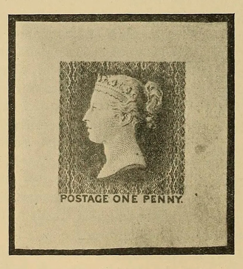 An illustration from The London philatelist, 1892, leaf 106