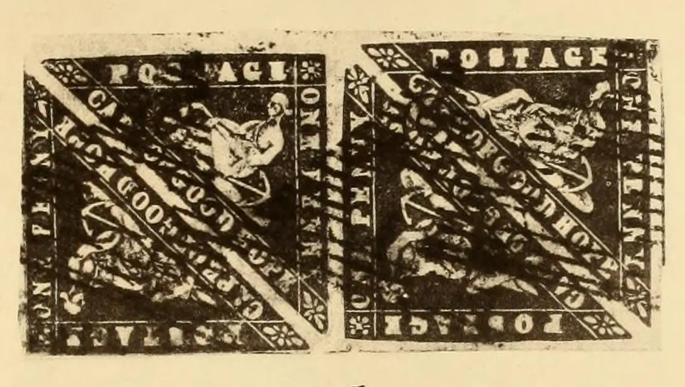 An illustration from The London philatelist, 1892, leaf 53