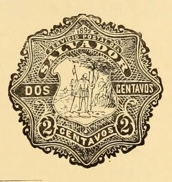 An illustration from The London philatelist, 1892, leaf 93