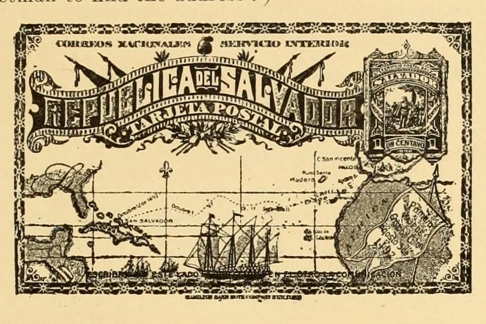 An illustration from The London philatelist, 1892, leaf 95