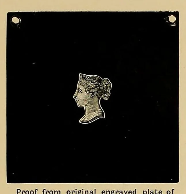 An illustration from The London philatelist, 1892, leaf 17