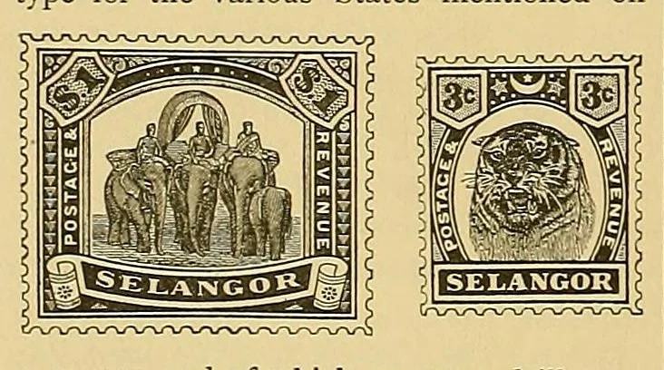 An illustration from The London philatelist, 1892, leaf 290
