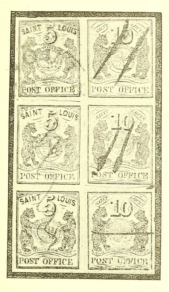 An illustration from The London philatelist, 1892, leaf 59