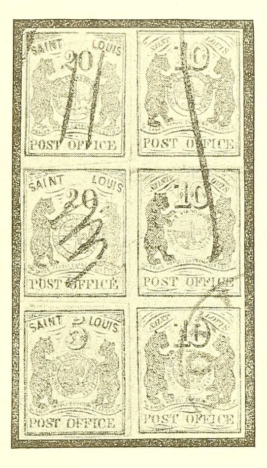 An illustration from The London philatelist, 1892, leaf 59