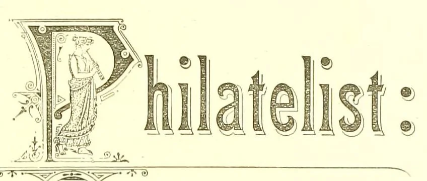 An illustration from The London philatelist, 1892, leaf 7