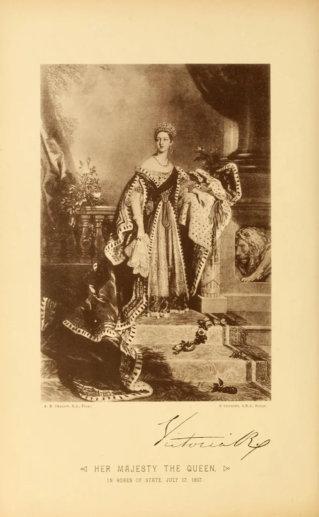 An illustration from The London philatelist, 1892, leaf 166