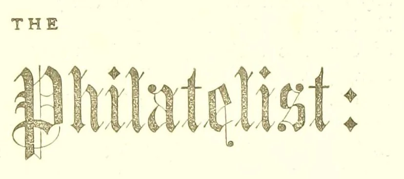 An illustration from The London philatelist, 1892, leaf 241