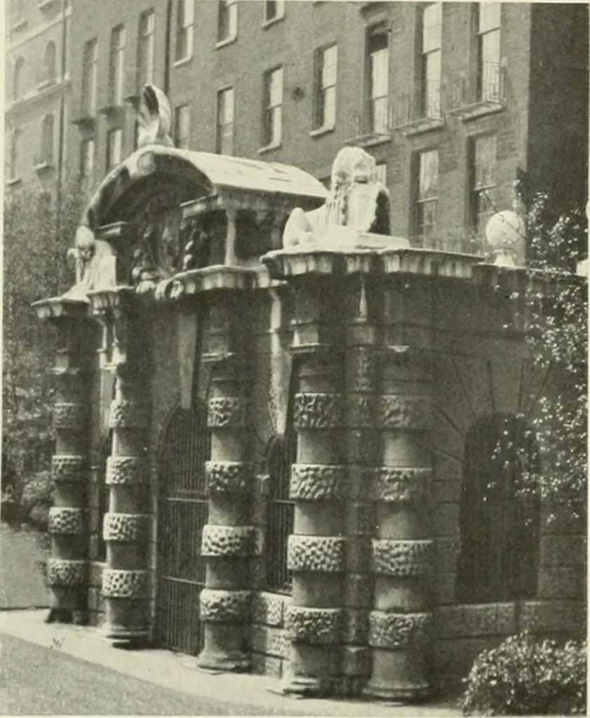 An illustration from Londres, Hampton Court et Windsor, 1912, leaf 11