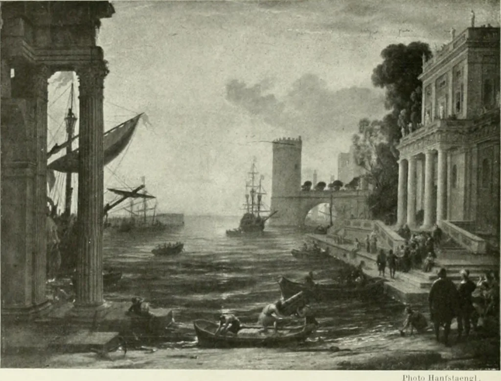An illustration from Londres, Hampton Court et Windsor, 1912, leaf 129