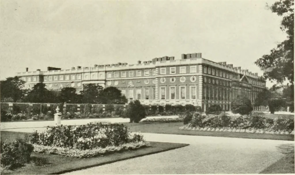 An illustration from Londres, Hampton Court et Windsor, 1912, leaf 156