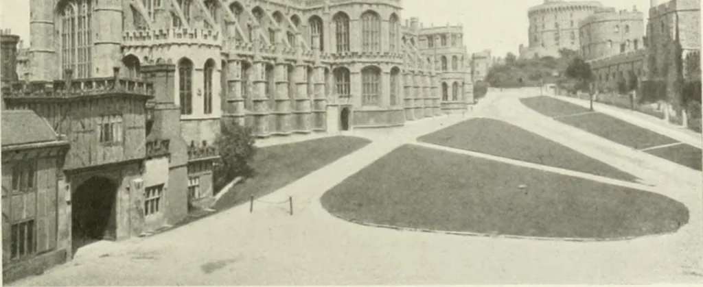 An illustration from Londres, Hampton Court et Windsor, 1912, leaf 160