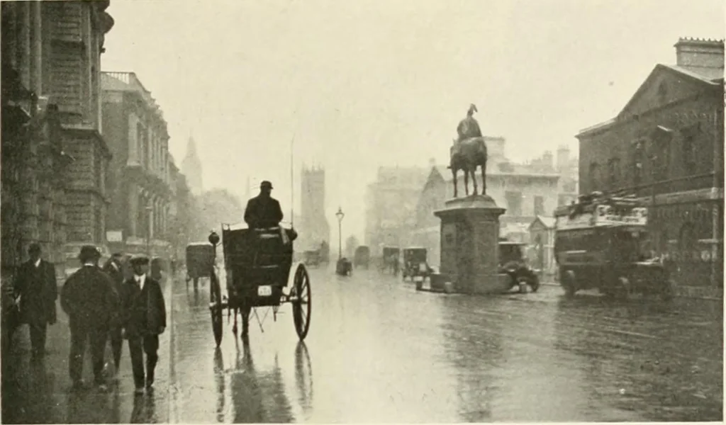 An illustration from Londres, Hampton Court et Windsor, 1912, leaf 180