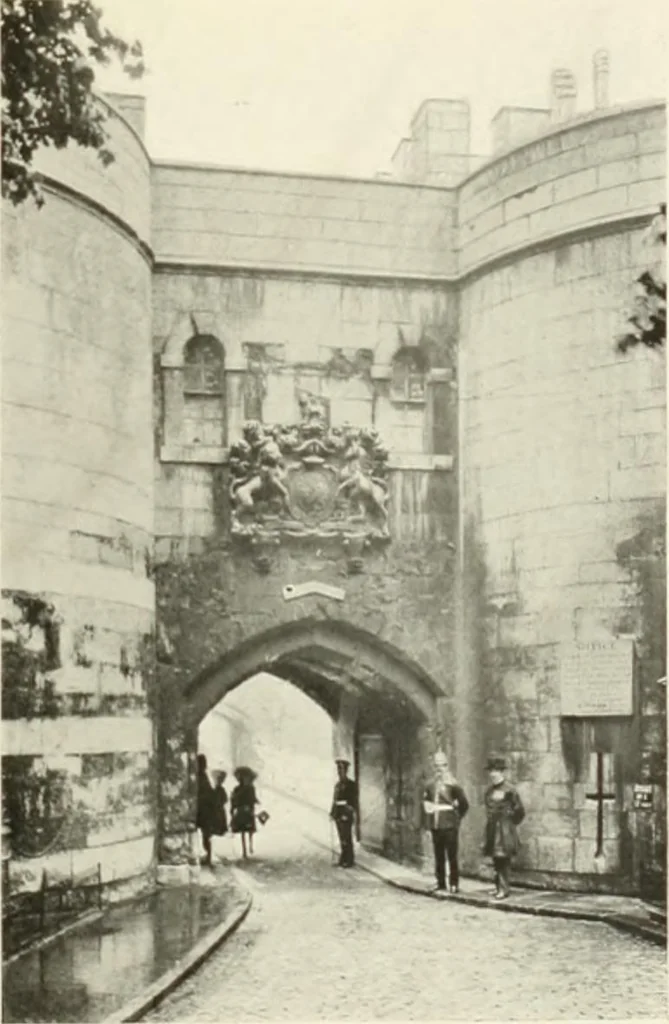 An illustration from Londres, Hampton Court et Windsor, 1912, leaf 20