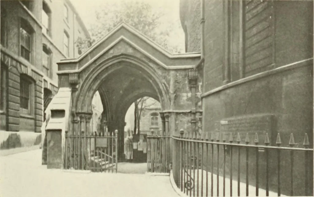 An illustration from Londres, Hampton Court et Windsor, 1912, leaf 28