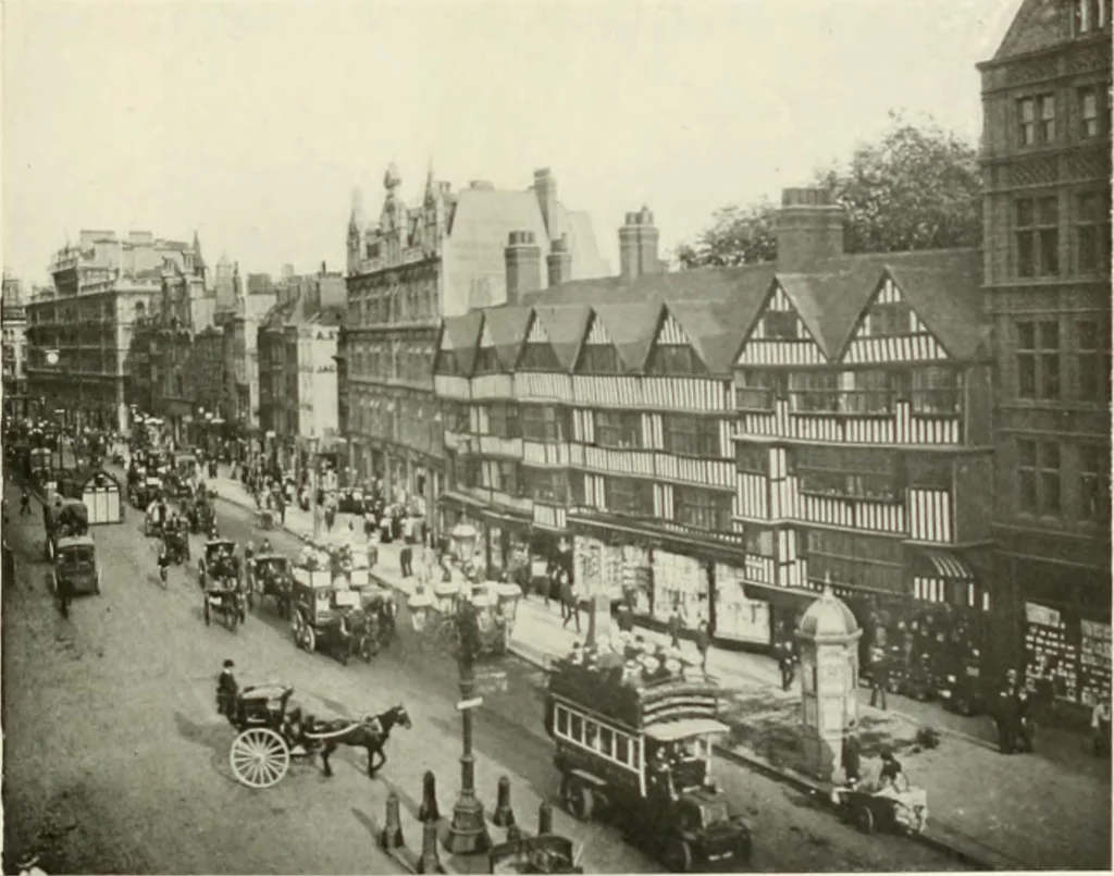 An illustration from Londres, Hampton Court et Windsor, 1912, leaf 30