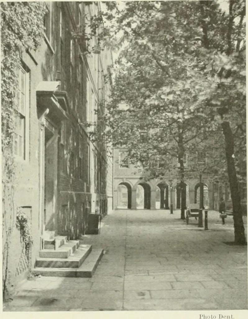 An illustration from Londres, Hampton Court et Windsor, 1912, leaf 31