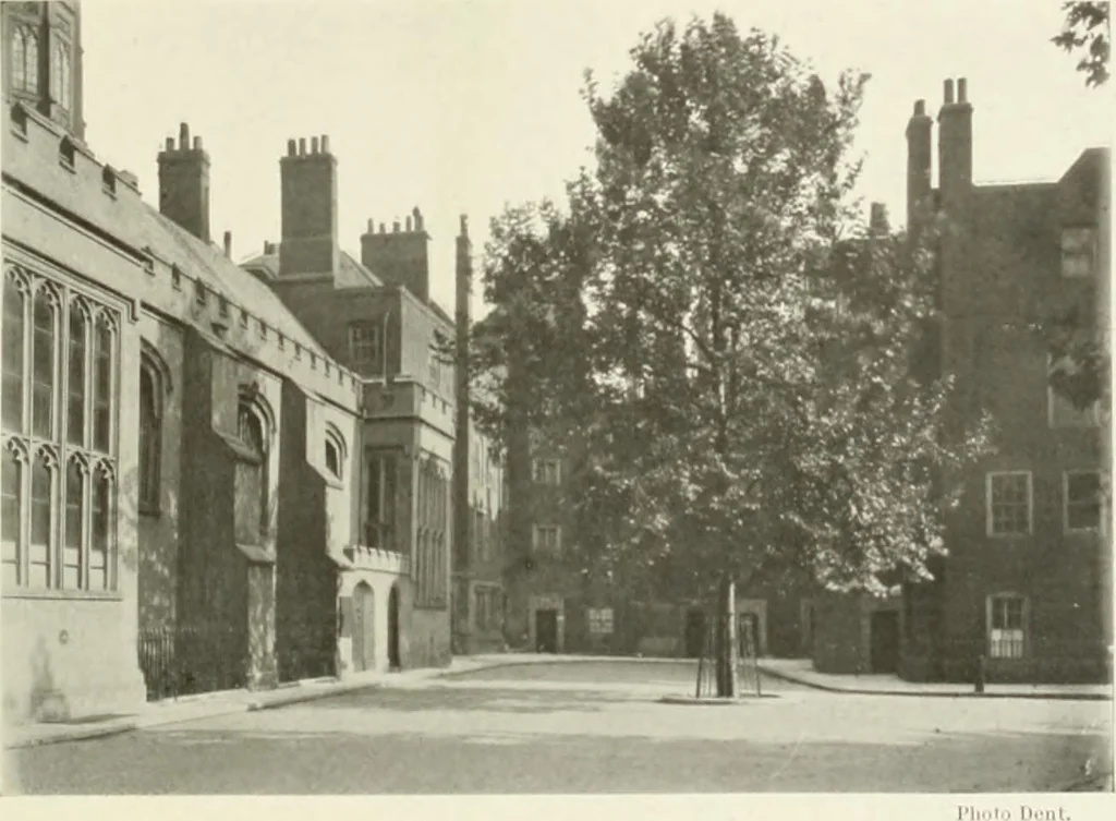 An illustration from Londres, Hampton Court et Windsor, 1912, leaf 32