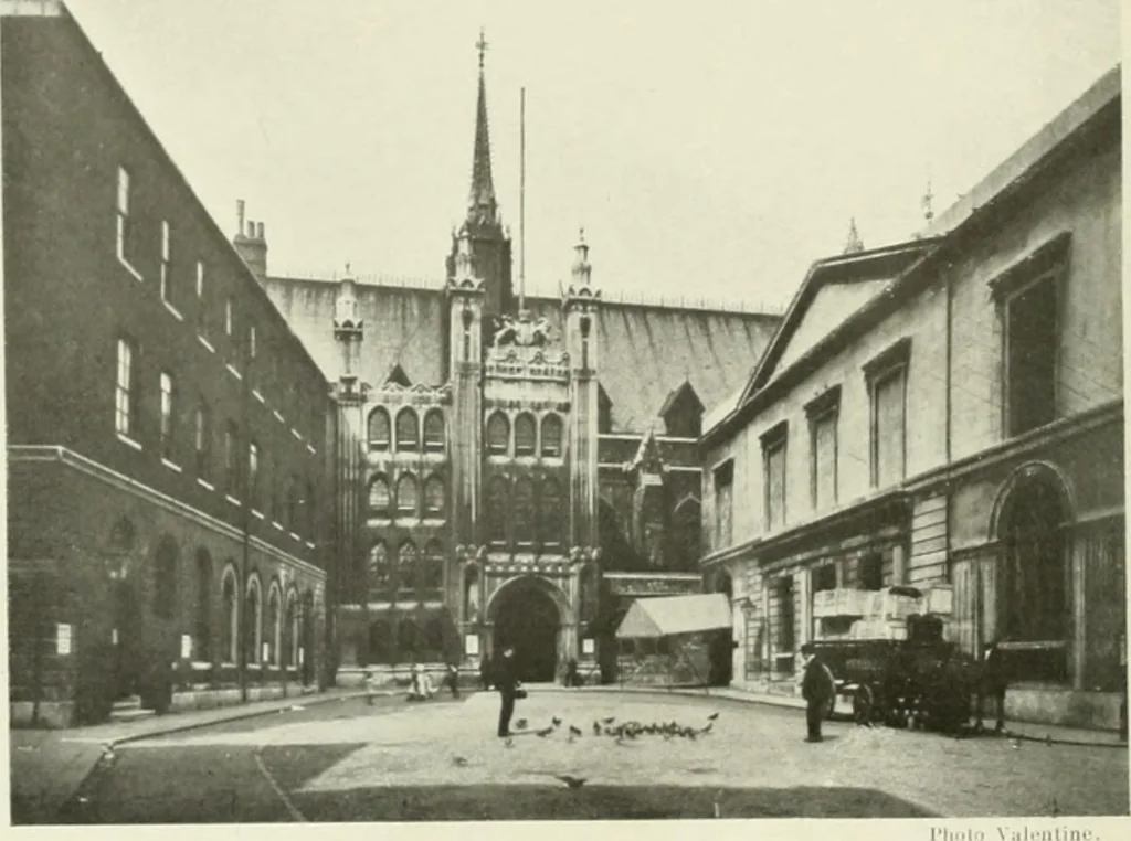 An illustration from Londres, Hampton Court et Windsor, 1912, leaf 35