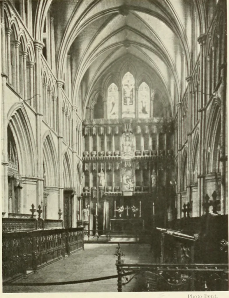 An illustration from Londres, Hampton Court et Windsor, 1912, leaf 40
