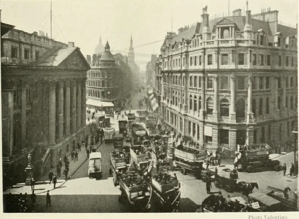 An illustration from Londres, Hampton Court et Windsor, 1912, leaf 42