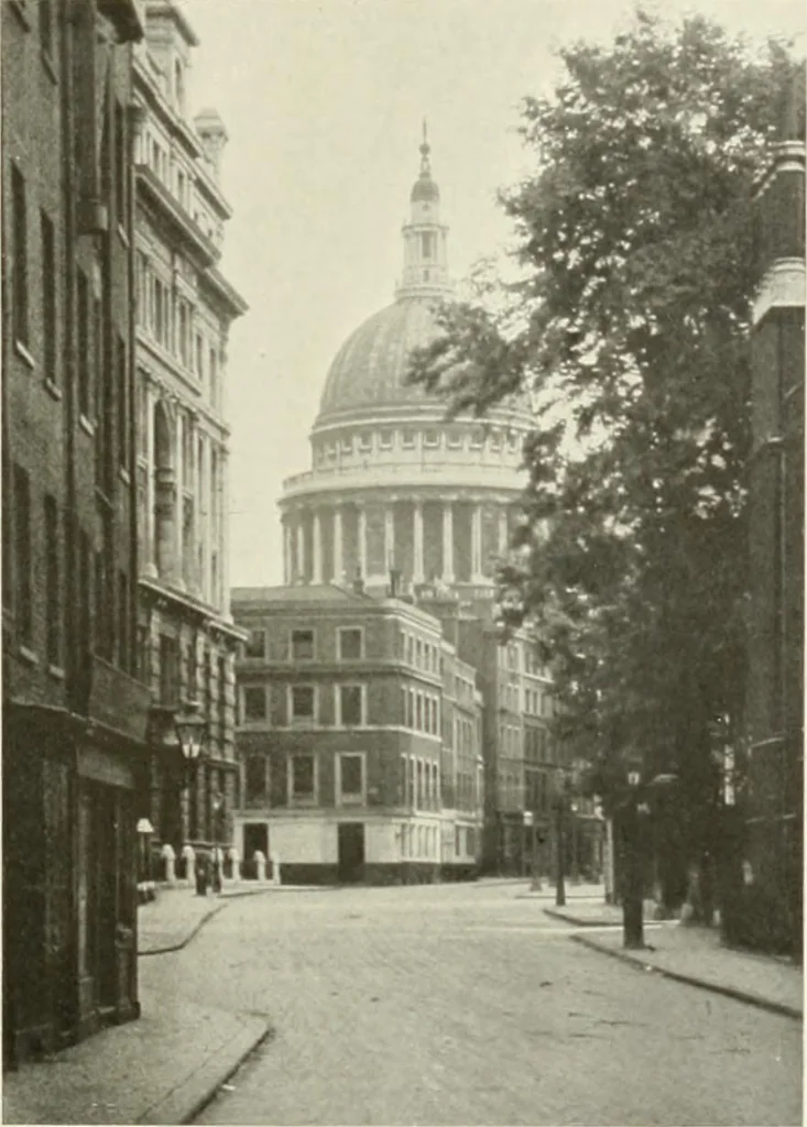 An illustration from Londres, Hampton Court et Windsor, 1912, leaf 46