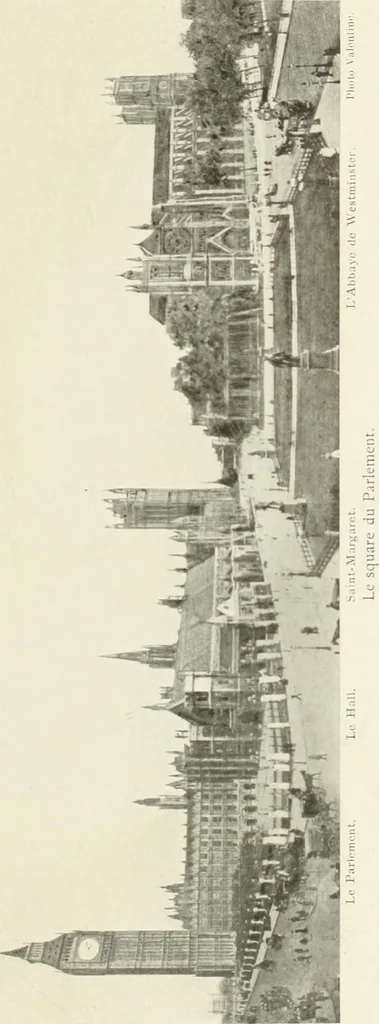 An illustration from Londres, Hampton Court et Windsor, 1912, leaf 54