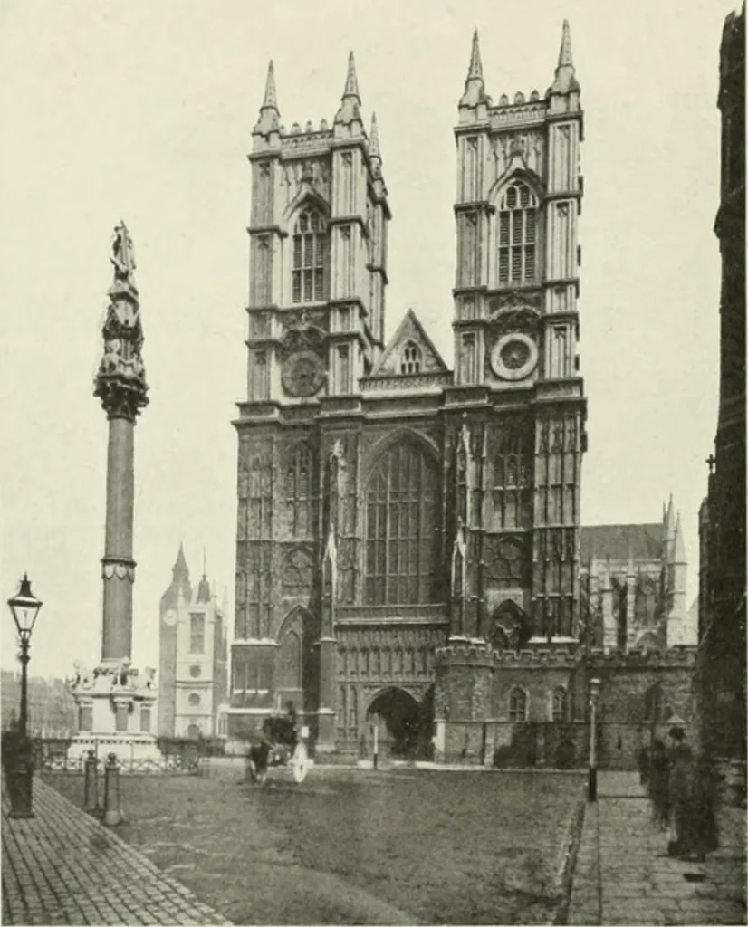 An illustration from Londres, Hampton Court et Windsor, 1912, leaf 55