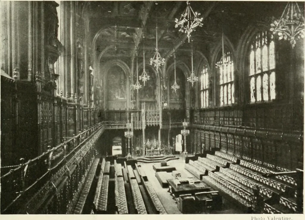 An illustration from Londres, Hampton Court et Windsor, 1912, leaf 62