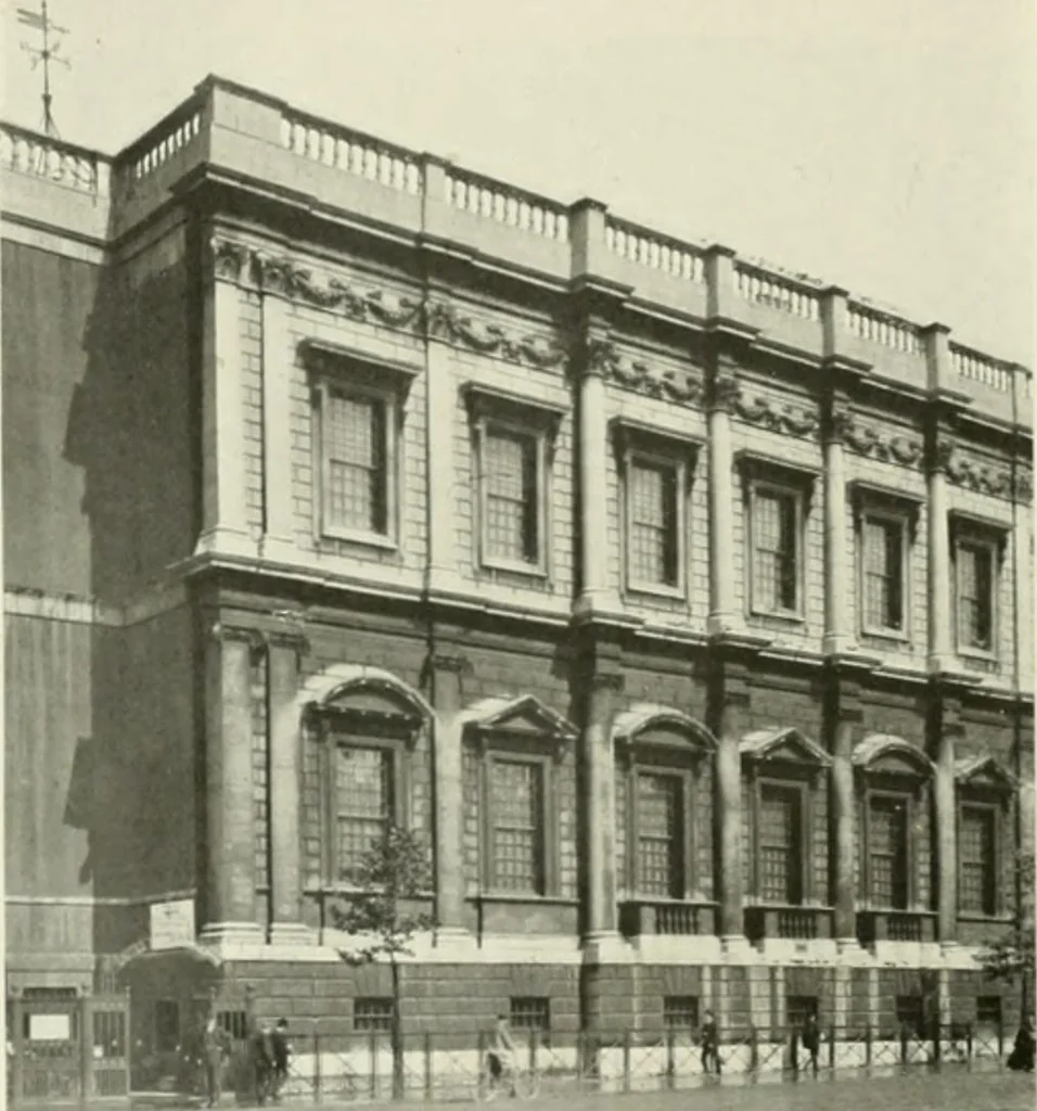 An illustration from Londres, Hampton Court et Windsor, 1912, leaf 63