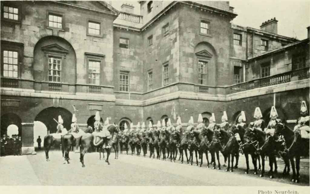 An illustration from Londres, Hampton Court et Windsor, 1912, leaf 65
