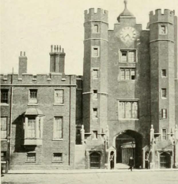 An illustration from Londres, Hampton Court et Windsor, 1912, leaf 66