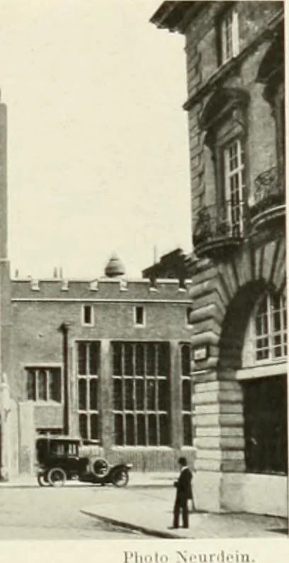 An illustration from Londres, Hampton Court et Windsor, 1912, leaf 66