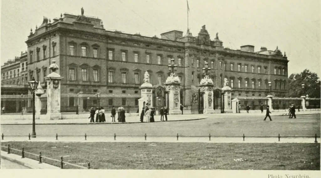 An illustration from Londres, Hampton Court et Windsor, 1912, leaf 67