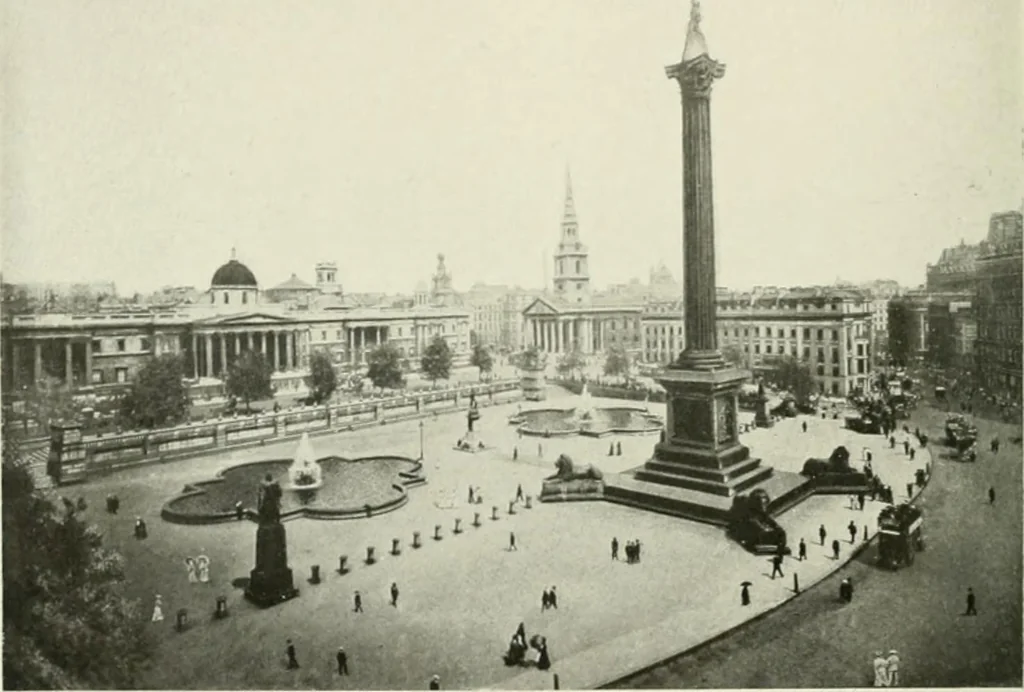 An illustration from Londres, Hampton Court et Windsor, 1912, leaf 69