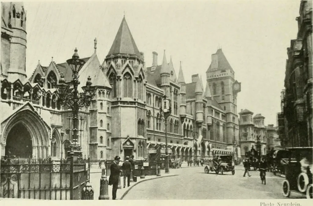 An illustration from Londres, Hampton Court et Windsor, 1912, leaf 71