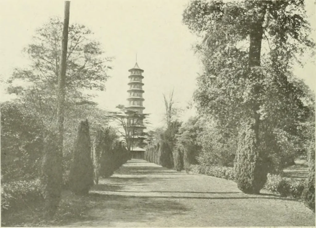 An illustration from Londres, Hampton Court et Windsor, 1912, leaf 75